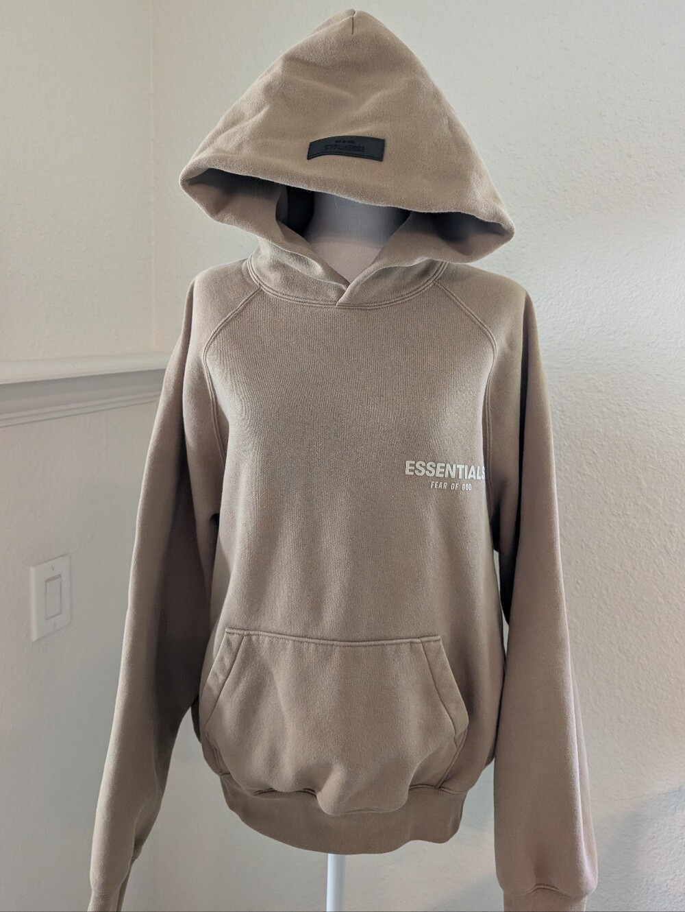 Essentials Fear Of God Tan Sweatshirt